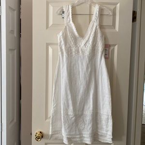White Linen Lilly Pulitzer Kinsey Dress
